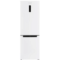 Хладилник с фризер Finlux FBN310DWH, 293 l, клас E, No Frost, външен дисплей, бял