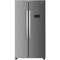 Хладилник Side-by-Side Finlux SBS451EIX, 442 l, клас E, No Frost, инверторен компресор, инокс