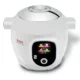 Мултикукър Tefal CY851130 Cook4me+, 6 l, 150 рецепти, готвене под налягане, бял