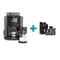 Пакет Krups EA819E10 + XS530010 – Кафеавтомат с професионален почистващ комплект