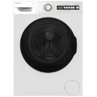 Пералня Finlux FXN 610S, 6 kg, 1000 об./мин., клас D, 15 програми, LCD дисплей, бяла
