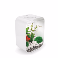biOrb LIFE 15 бял – компактен правоъгълен аквариум 15 литра с LED и филтрация