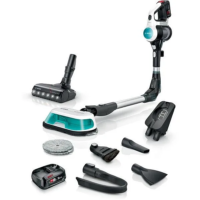 Bosch BCS712HYG5 Unlimited 7 Aqua – Вертикална прахосмукачка 2-в-1 с мокро почистване